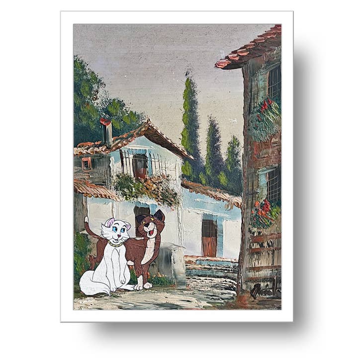 Kattpar målningstryck för wholesale av La Barbuda - No U.S. custom fees