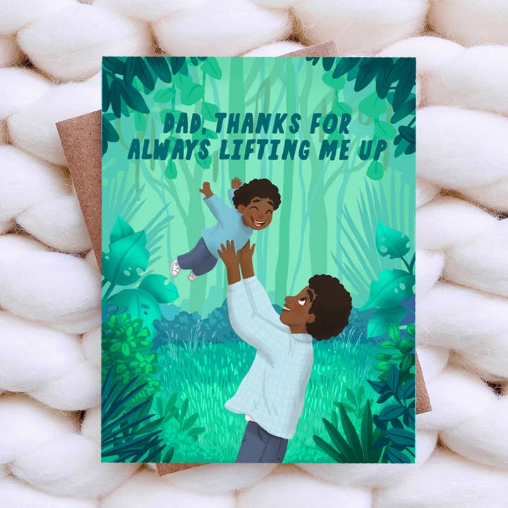 Dad Pun Funny Fathers Day Card - Biglietto di compleanno Sweet Dad per la vendita all'ingrosso da parte di Top Hat and Monocle