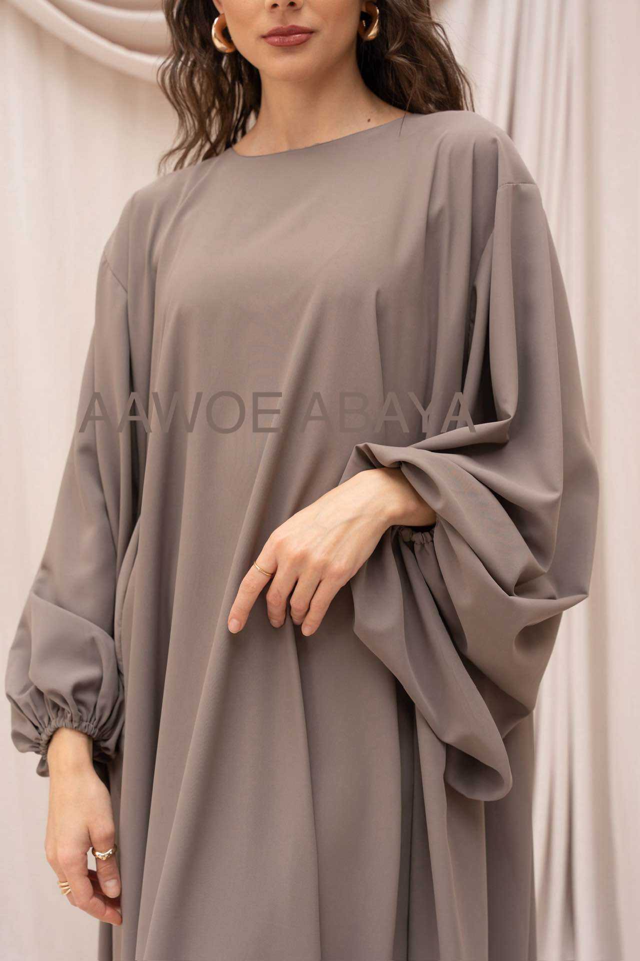 Aawoe Abaya - Wholesale Dress - Women's - Elegant Abaya Dress - 2466-ROB15