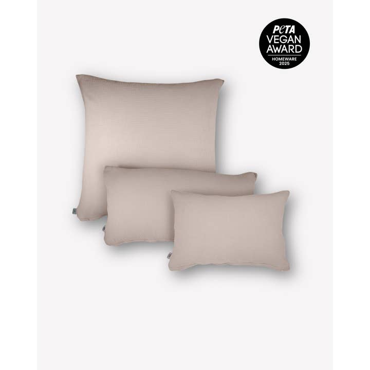 Musselin Pillow "Eliane" • Stone for wholesale by hutch&putch