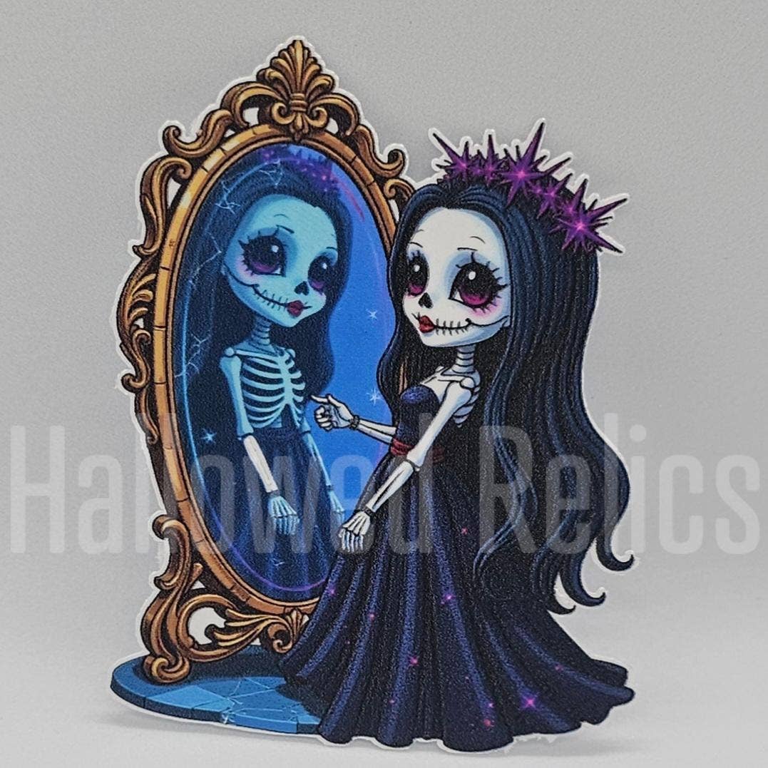 Hallowed Relics - Wholesale Sticker - Gothic Princess Skeleton Kawaii Sticker Set3