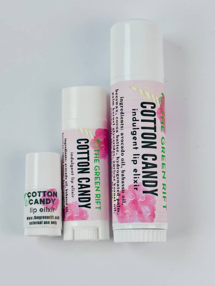 Soin pour les lèvres Cotton Candy pour la vente par The Green Rift