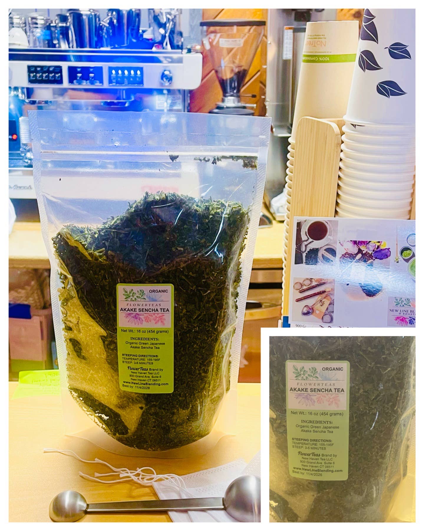 FlowerTeas – Engroshandel Løs te – Løsbladet te i løs vægt 1 lbs Kommerciel brygning Fødevareservice32