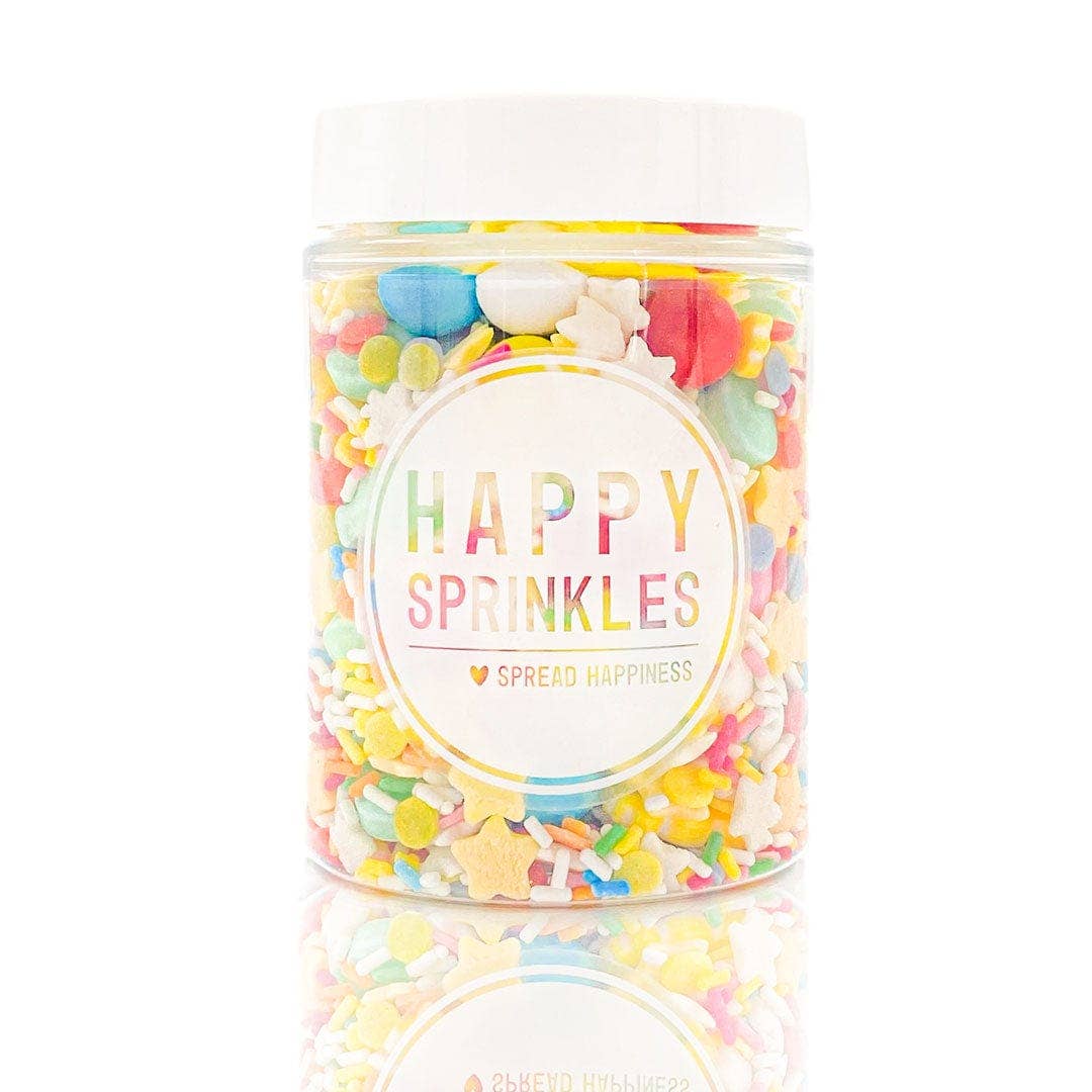 Happy Sprinkles – Engroshandel Drys – Happy Sprinkles fødselsdagsparade (90 g)2