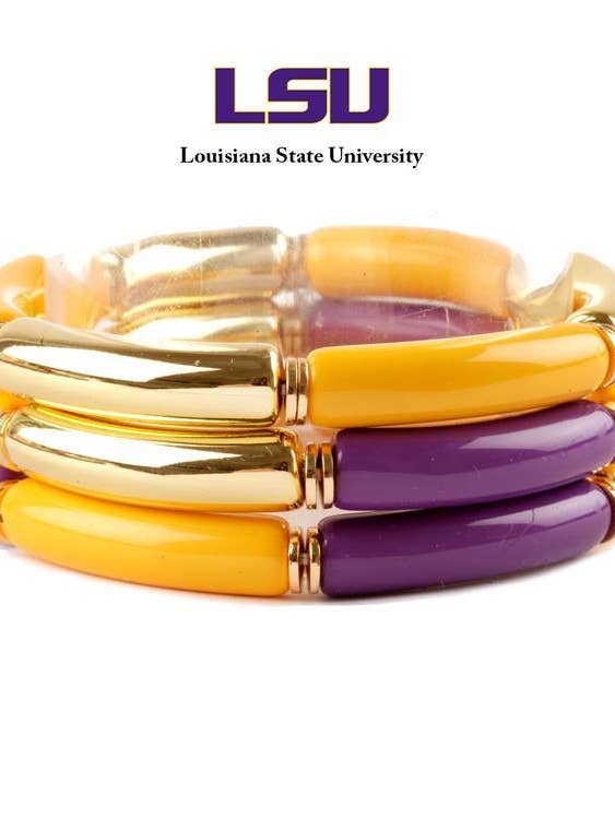 ACETATE PIPE METAL TUBE GAME DAY MULTI STACKABLE ELASTIC BRA for wholesale by anbfashion