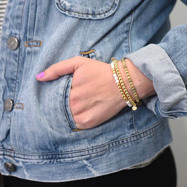 Pulsera Código Morse oro | DREAM para venta al por mayor de ETHICGOODS