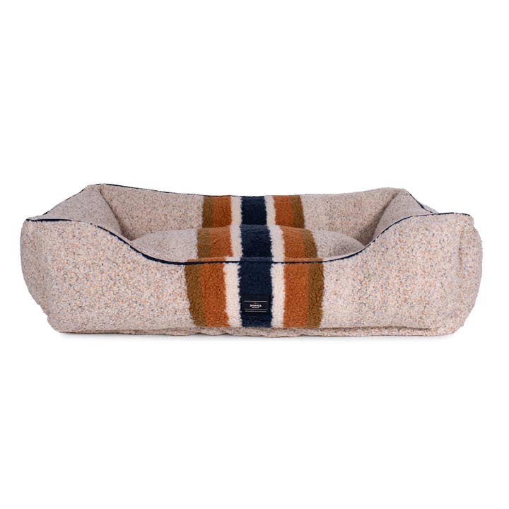 Carolina Pet Company - Wholesale Pet Bed - Dog - Shinola Pet Kuddle Bolster Style Dog Bed in Oatmeal