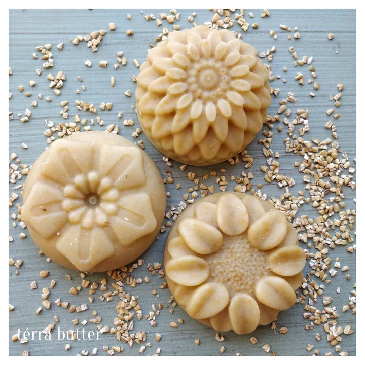 Gentle Oats & Honey soap for wholesale by Terra Butter