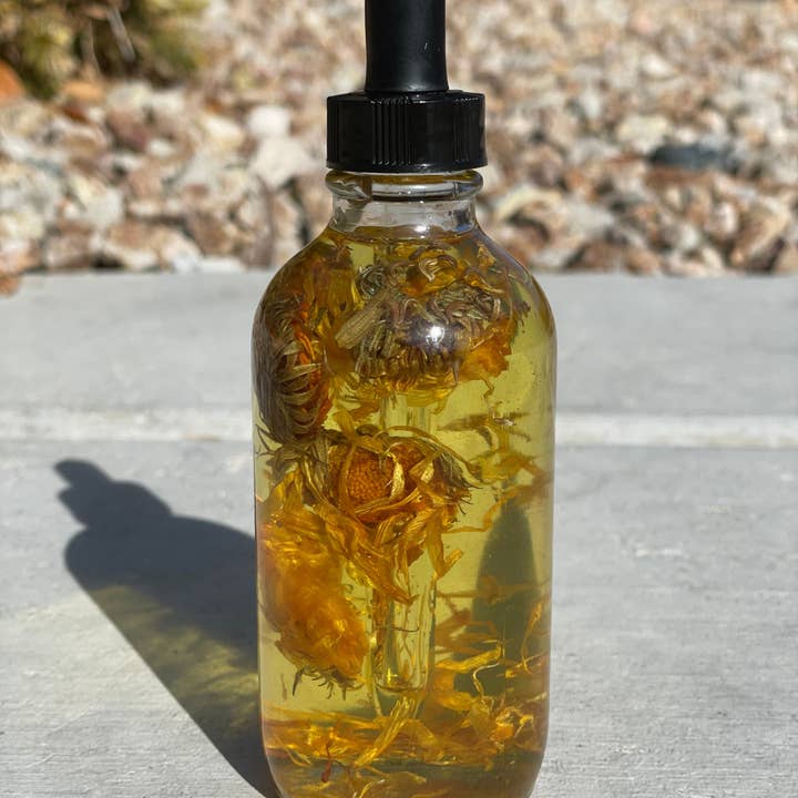 Ready To Label Calendula Infused Body Oil - Private Label for wholesale by Bath Alliance