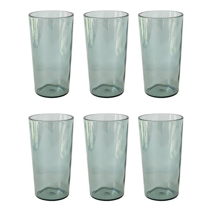Rustik Jumbo, Genbrug Grøn 23 oz, Sæt med 6 for engroshandel hos Abode Homewares by TarHong