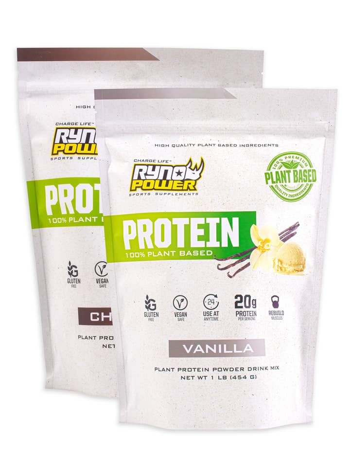 PROTEÍNA Premium EM PÓ À BASE DE PLANTAS por atacado de Ryno Power Inc.