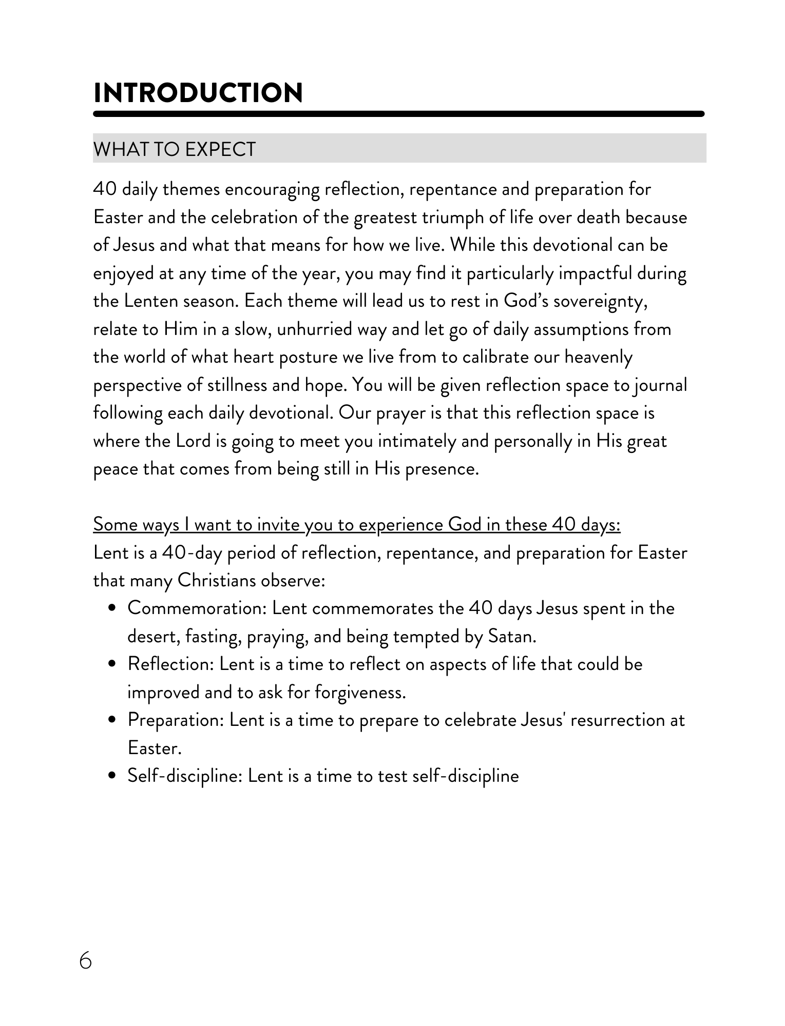 Wheat and Honey Co. - Wholesale Religion Book - Life Less Hurried: 40 days of stillness2