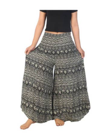 Studio 12 Collective (previously Ethnic Lanna) - Wholesale Pants – Women's - BUNDLE: 4-Pack Palazzo Pants (Assorted Prints)4