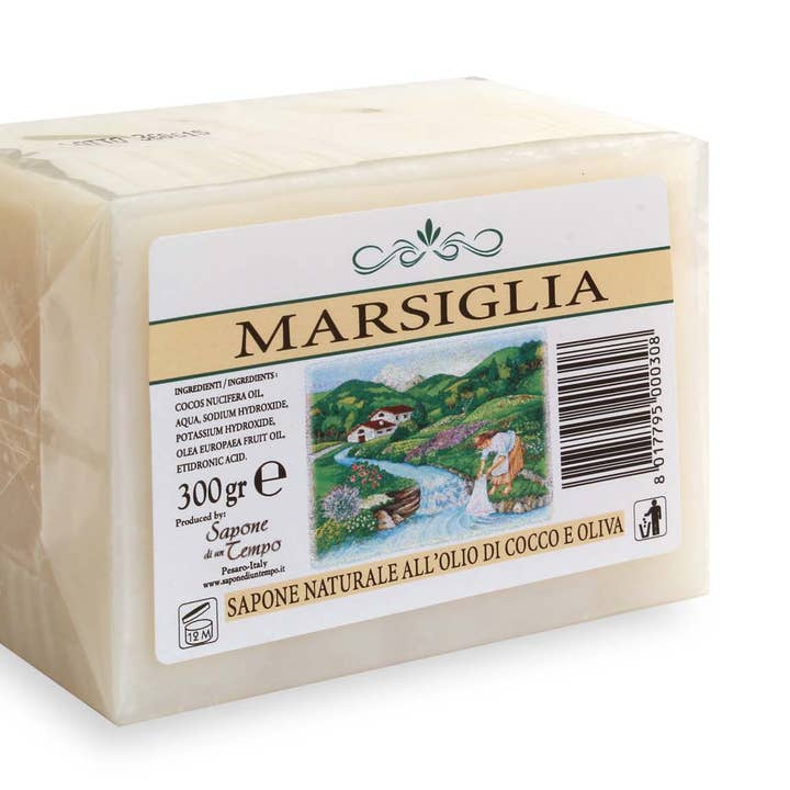 Sapone Di Un Tempo – wholesale Tvål – Äkta Marseille Naturlig Tvål – 300 g0