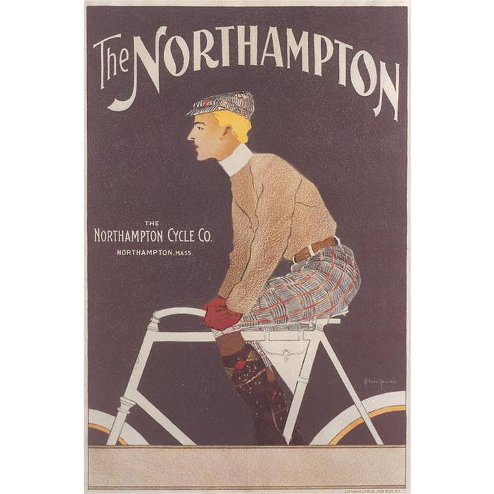 Found Image Press - Wholesale Postcard - Postcard CY-166 Northampton, Rider