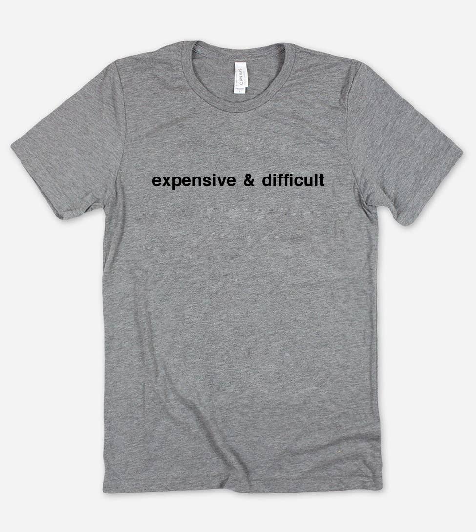 House Of Rodan - Vente T-shirt à imprimés – femme - Cher et difficile - T-shirt drôle2