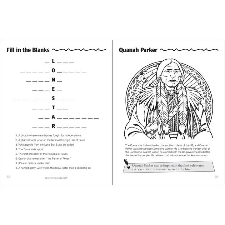 AdventureKEEN - Wholesale Coloring & Activity Book - Kids & Baby - Texas Activity Book5