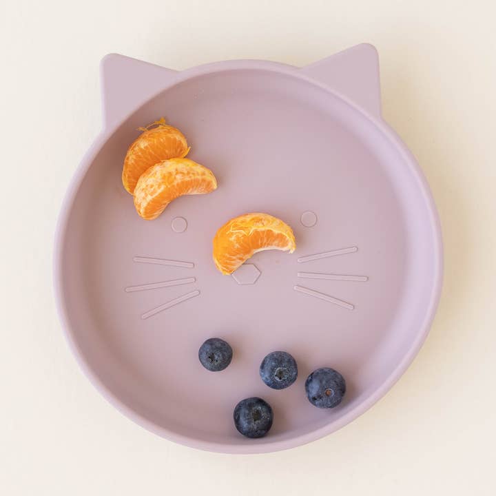 Toddler Plate with Suction - Lilac for wholesale by AmariandAaren