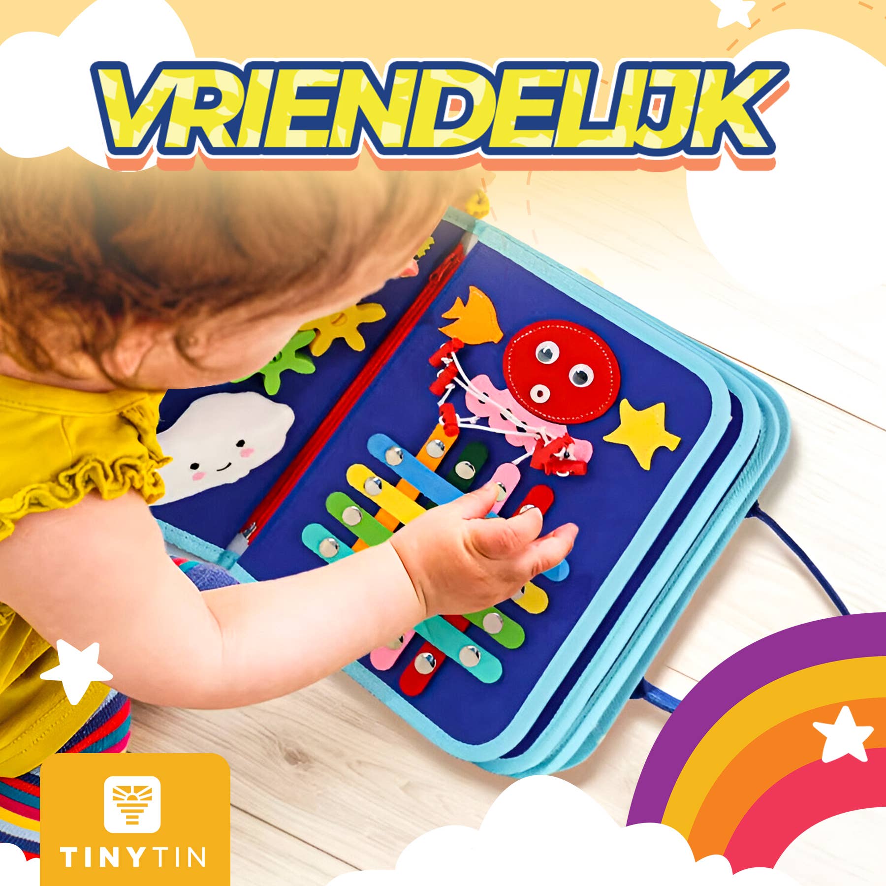 TinyTin - Wholesale Doe-het-zelf-speelgoed - Kinderen - TinyTin - Montessori Activiteiten Boek Pro5