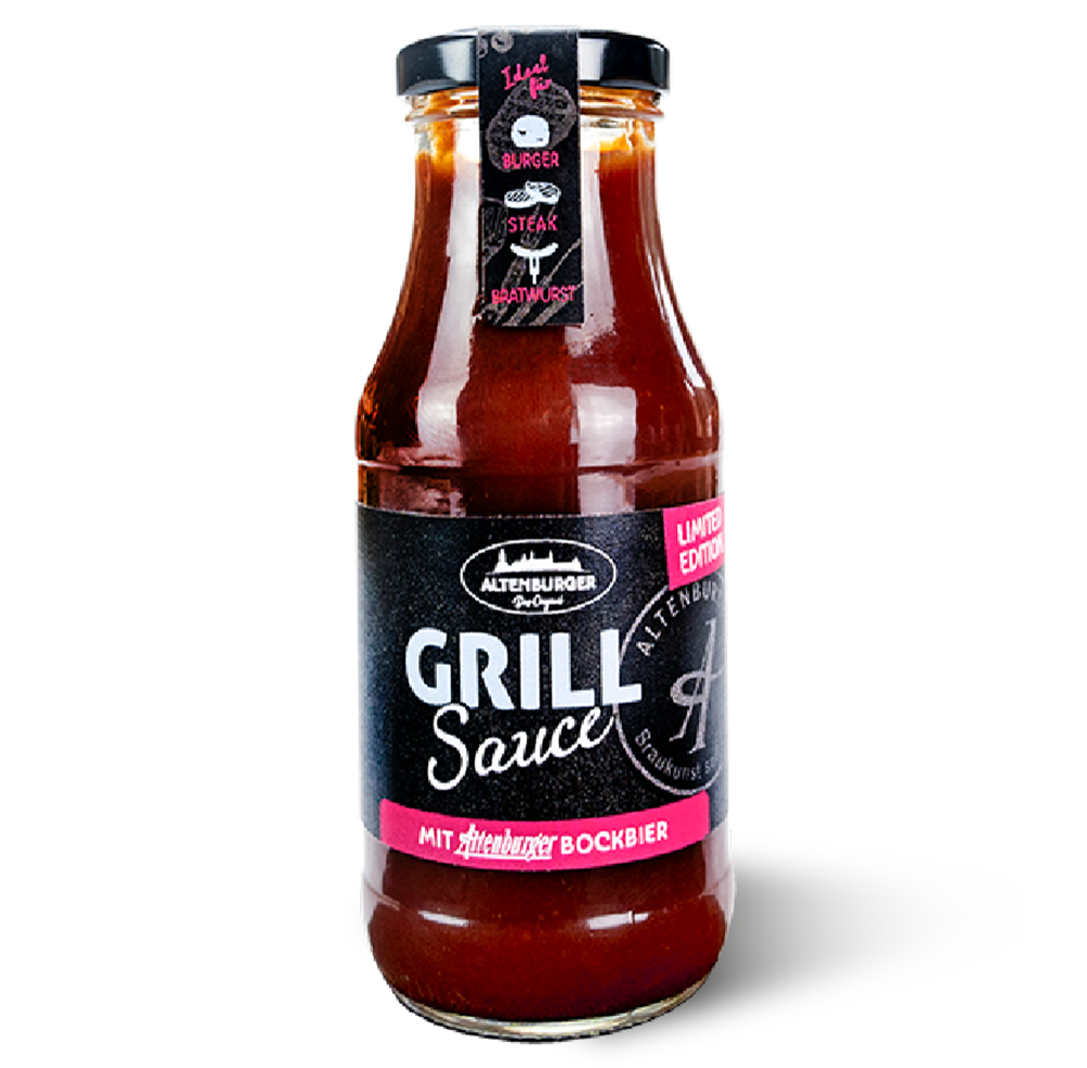 Altenburger Senf & Feinkost GmbH & Co. KG - Wholesale BBQ-saus - Grillsaus met bockbier - fruitig en pittig0