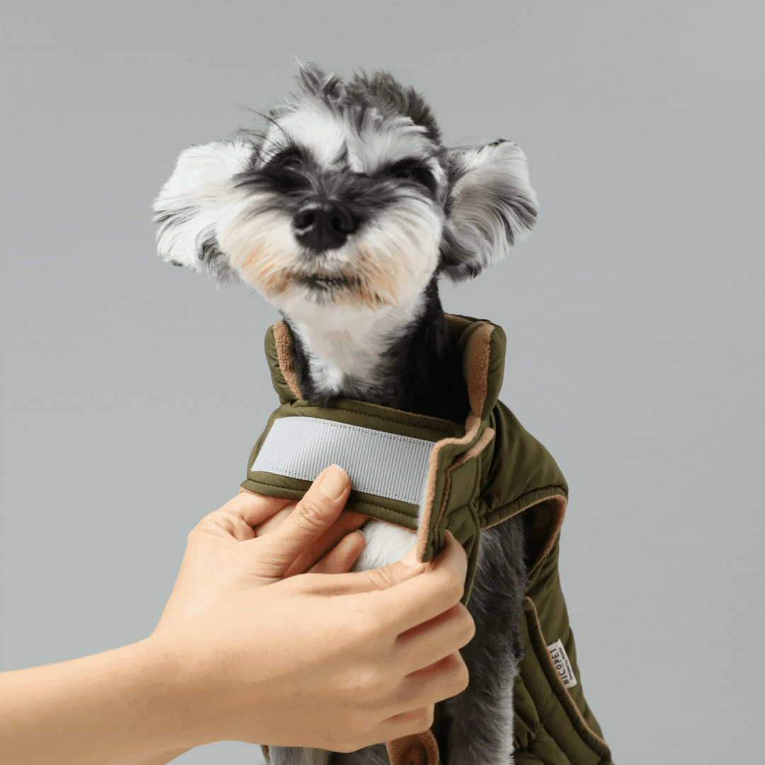 PEHOM - Wholesale Pet Vest - Dog - Reversible Dog Vest Jacket - Orange Grey9