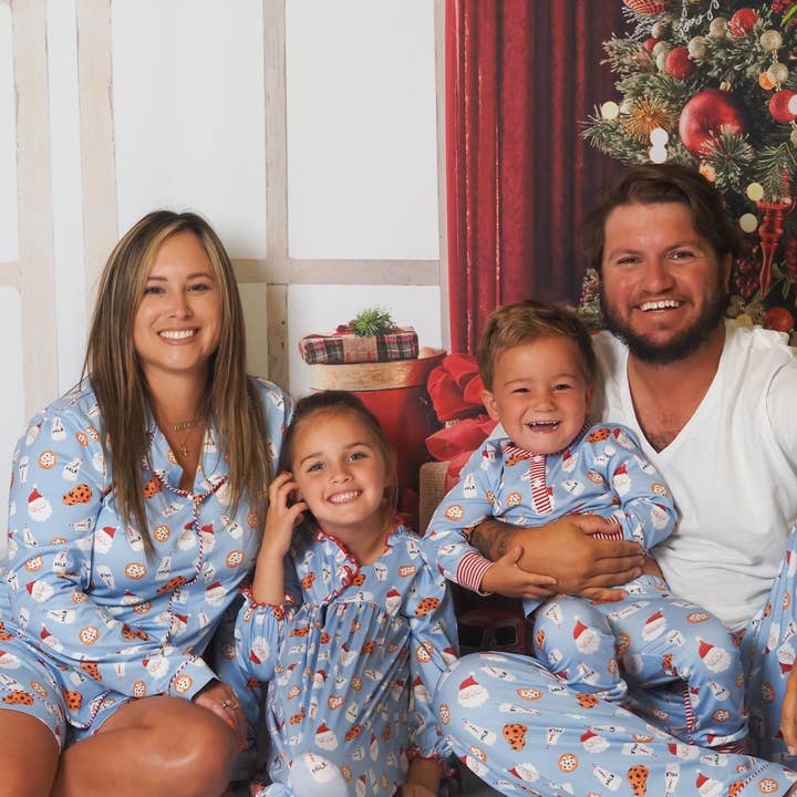 Santa's Milk & Cookies Adult Pajama Pants for wholesale by Southern Taters