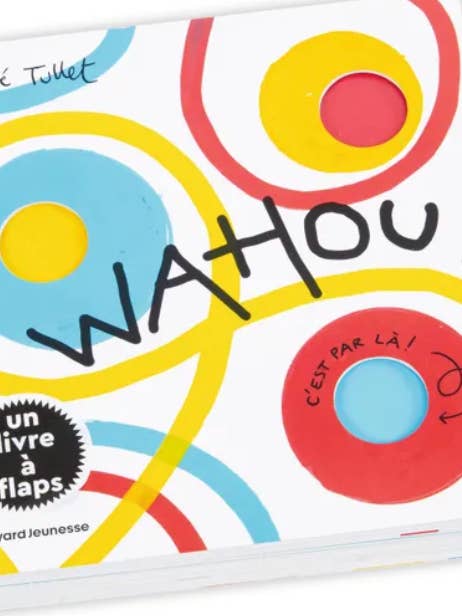 WAHOU HERVE TULLET pour la vente par Selection Livres jeunesse poppik