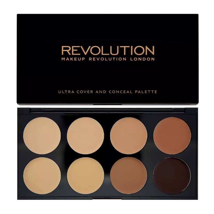 VIAI Beauty - Wholesale Face Concealer - REVOLUTION Ultra Cover & Concealer Palette