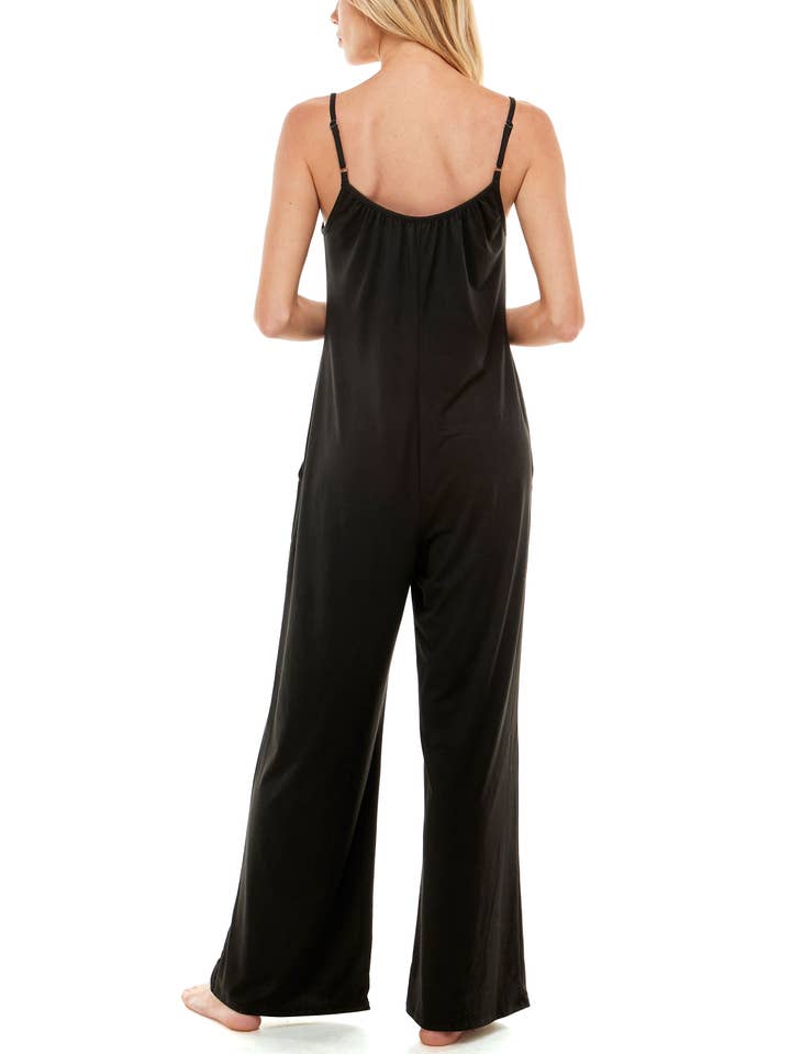 BLACK Russell Jumpsuit for wholesale on Faire