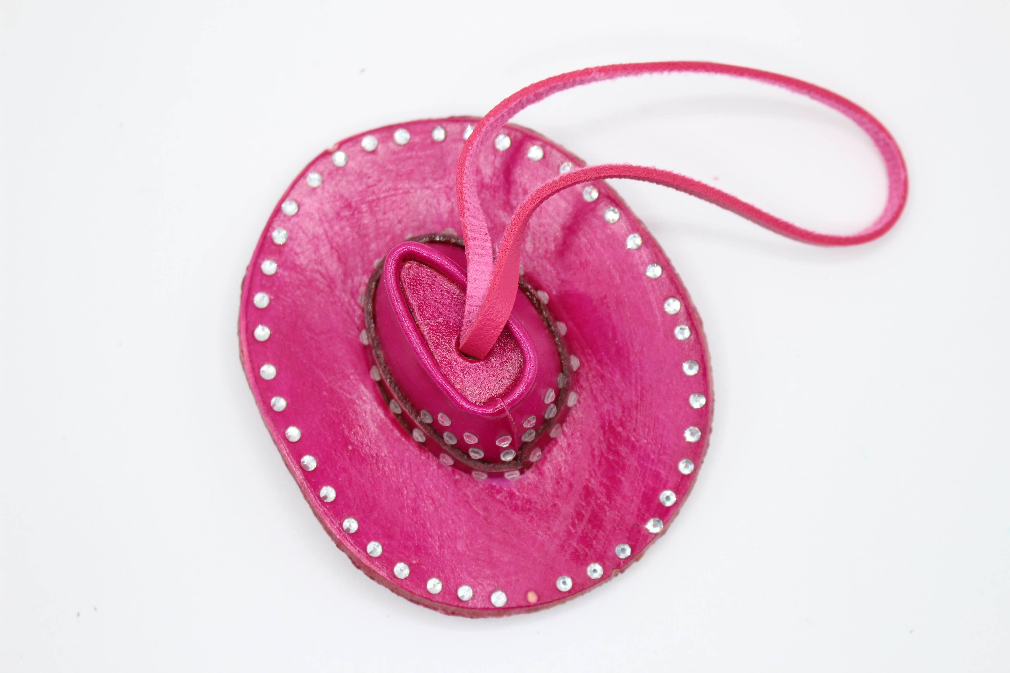 Sunflower Handmade leather inc - Wholesale Ornamentset - 12 stuks westerse lederen artikelen ornamenten cowboylaarzen hoeden et11