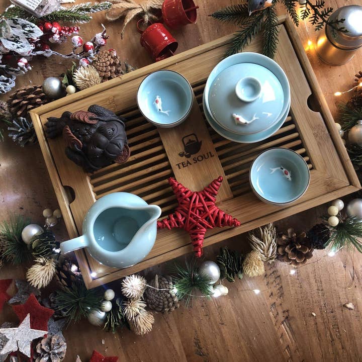 Traditional Chaban bamboo tray for wholesale by Tea soul