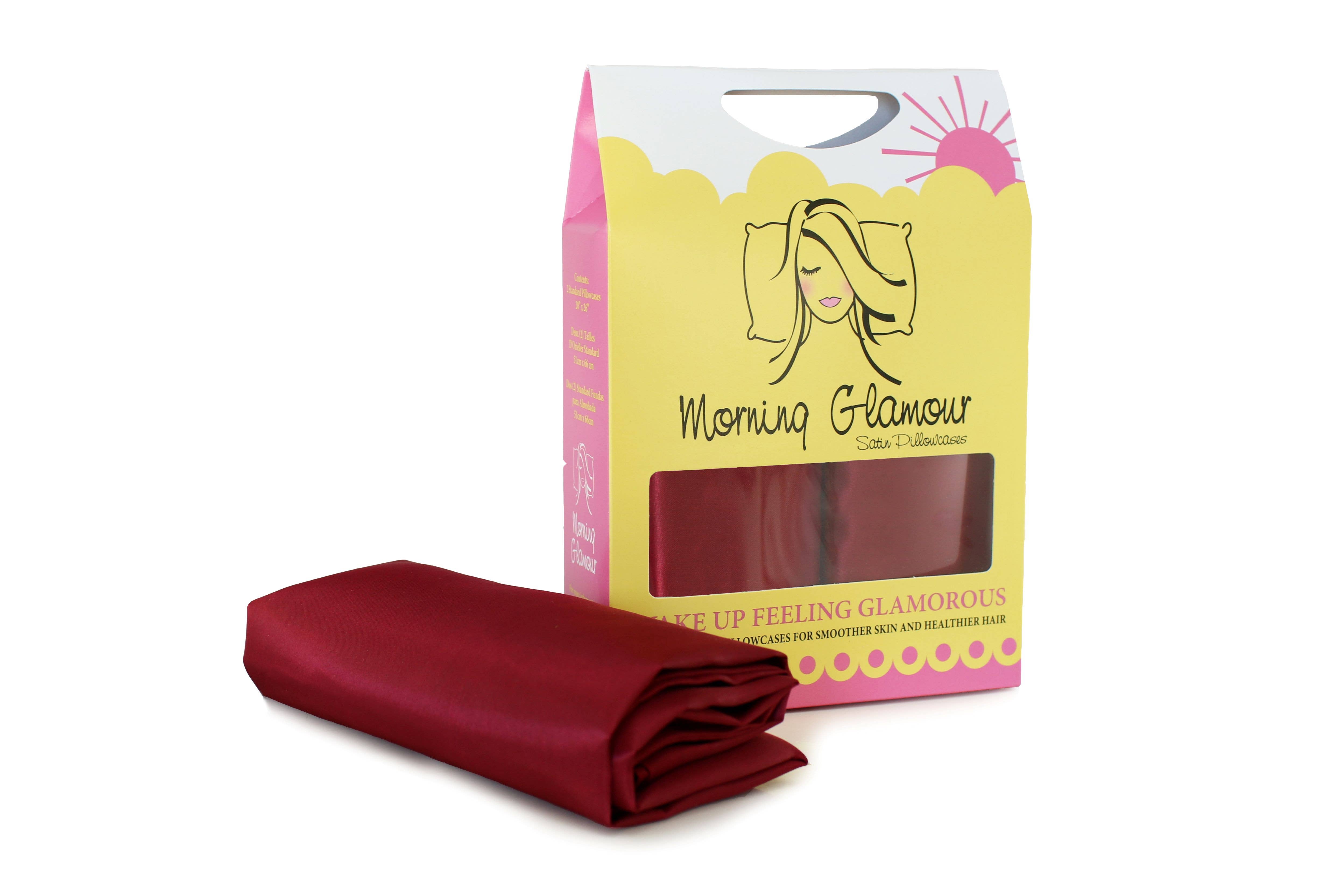 Morning Glamour – wholesale Bedding pillowcase/sham – Signature 2PK Satin Pillowcase- STANDARD/QUEEN24