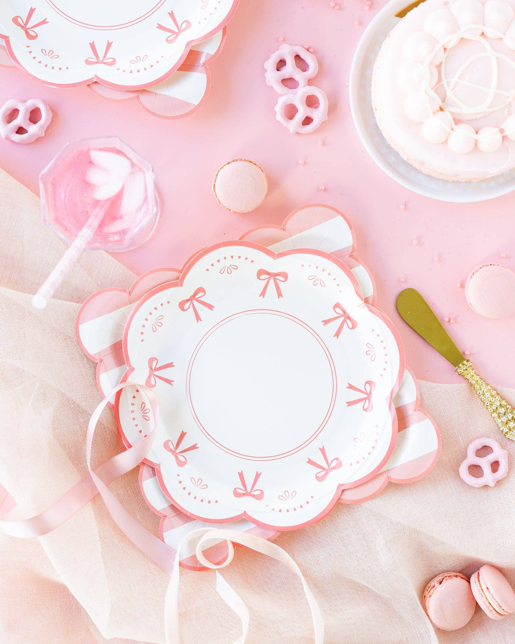 My Mind’s Eye - Wholesale Disposable Plate - PLPL884 - Doily Paper Plate1