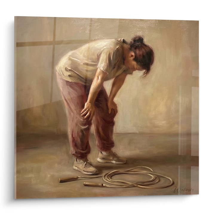 Ballerina förbereder sig - Ögonblick av nåd - Utgåva Hopprep för wholesale av Walensky