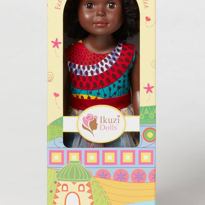 Ikuzi Dolls - Wholesale Doll - Kids - A Dark Brown Skin Tone Doll3