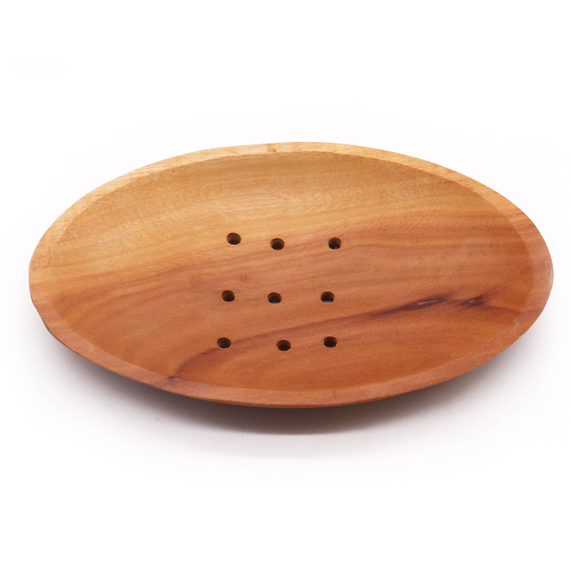 Ancient Wisdom – wholesale Bath soap dish – Classic Naseberry Soap Dish - Oval1