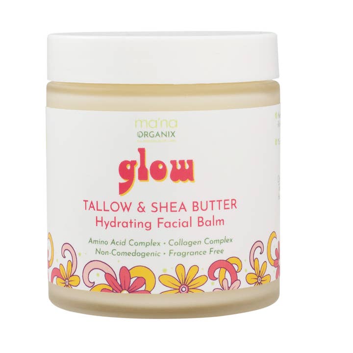 Organic Grass Fed Tallow Facial Balm | Skin Cream For Face for wholesale by MA'NA ORGANIX