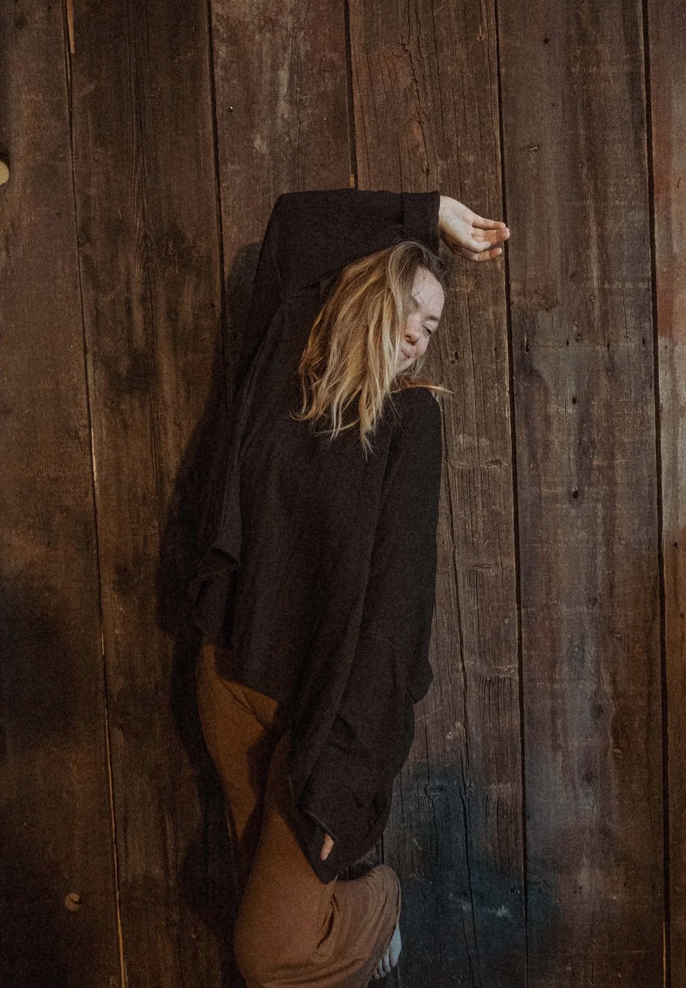 Gardenbelle Shop - Wholesale Sweatshirt - Unisex - Organic Boho Unisex Pullover Flowy Shirt, Bamboo Long Sleeve1