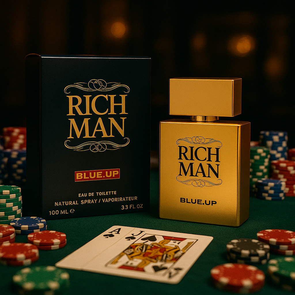 SDI-PARIS - Wholesale Perfume/Eau de Toilette - Blue-Up Rich Man Square – Men's Eau de Parfum 100 ml0