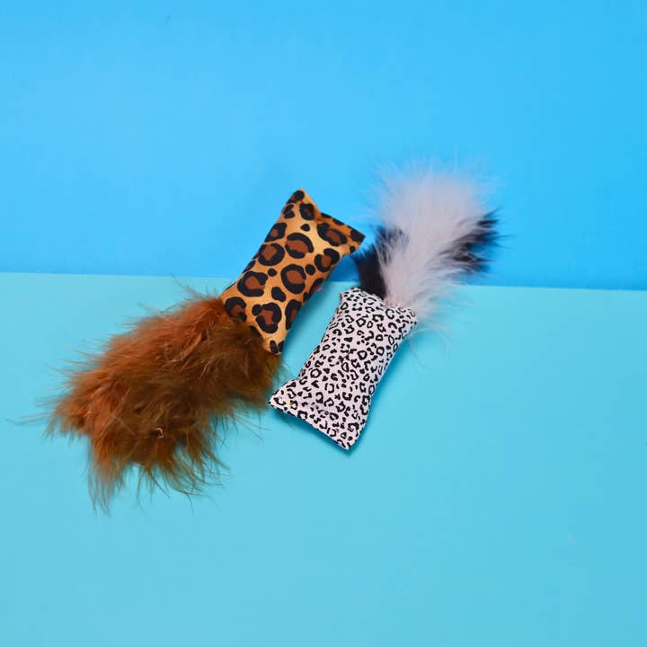 Meow Avenue - Wholesale Pet Toy - Cat - Feather Kicker Duos3