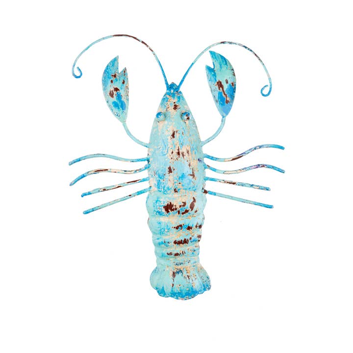 Shoeless Joe Ltd - Vente Décoration murale - Art mural homard vert émeraude