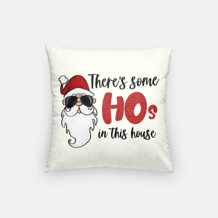 Hay Algunas Putas En Esta Casa Funda de Almohada de Santa para venta al por mayor de BellaJae Creations & Co.