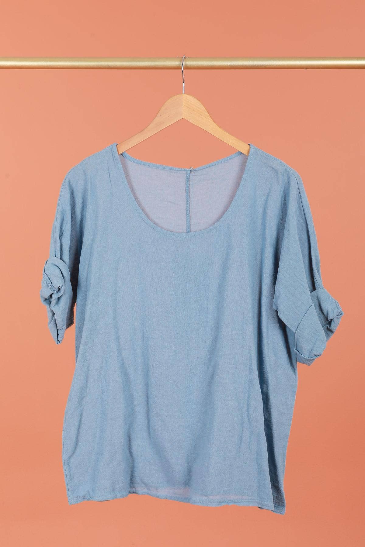 la maison des fibres naturelles – wholesale T-shirt – women's – t-shirts 1101 + SIZE60%cotton 40%linen27