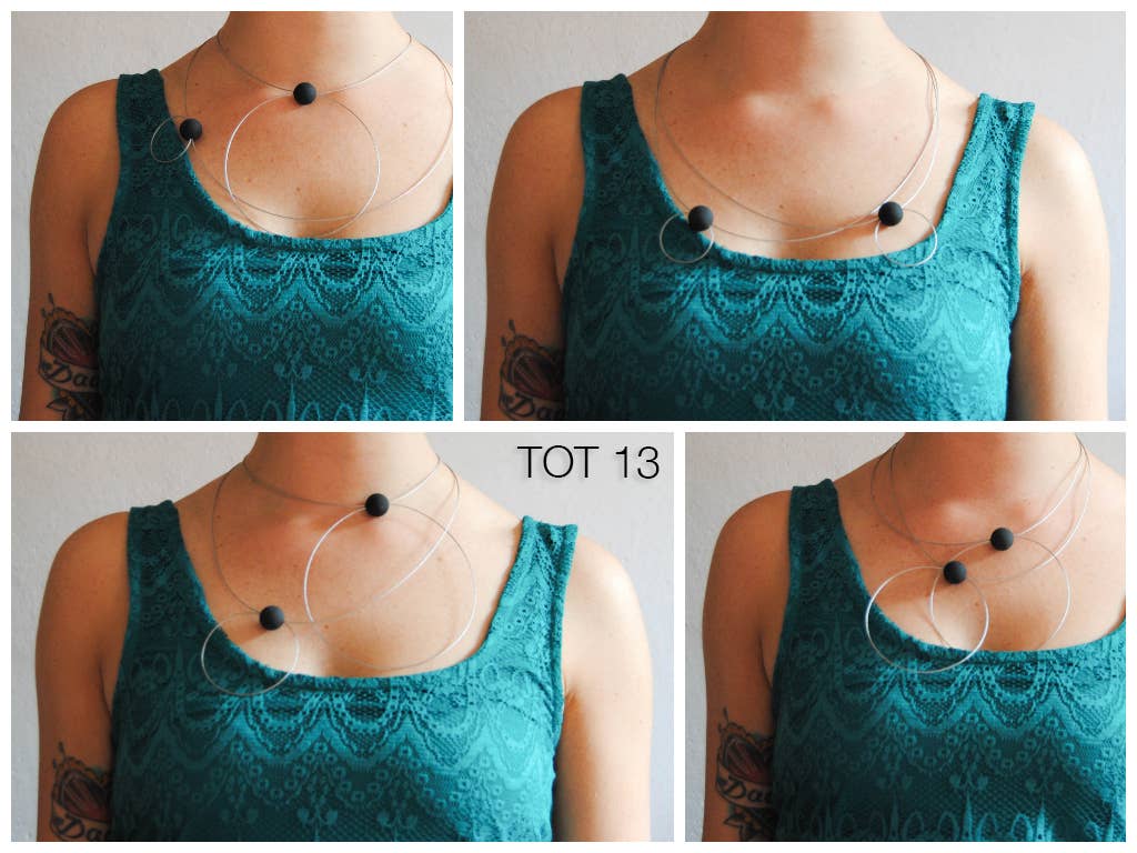 dESIGNoBJECT.it - Wholesale Beaded/Pearl Necklace - Steel Necklaces4