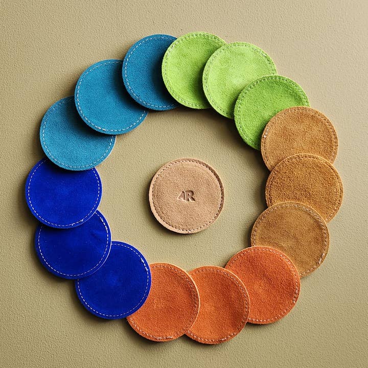 All Roads - Wholesale Coasters - Suede Coasters Set - Toast1