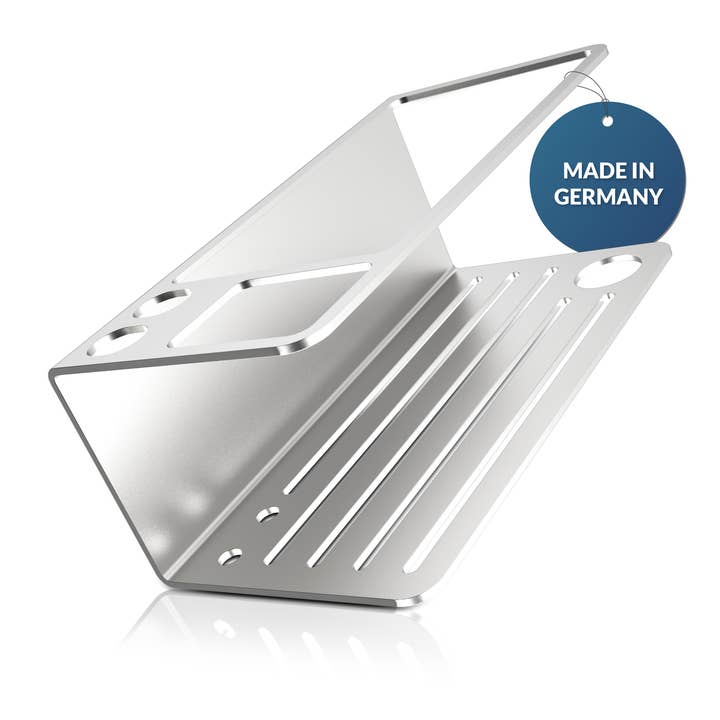 MM Steel Styles shower caddy with toothbrush holder for wholesale by MM Steel Styles