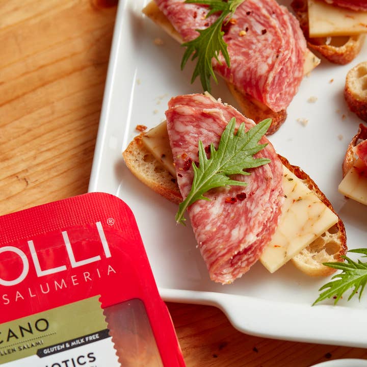 Olli Salumeria Americana - Wholesale Salami - Olli Toscano Pre Sliced Salami1