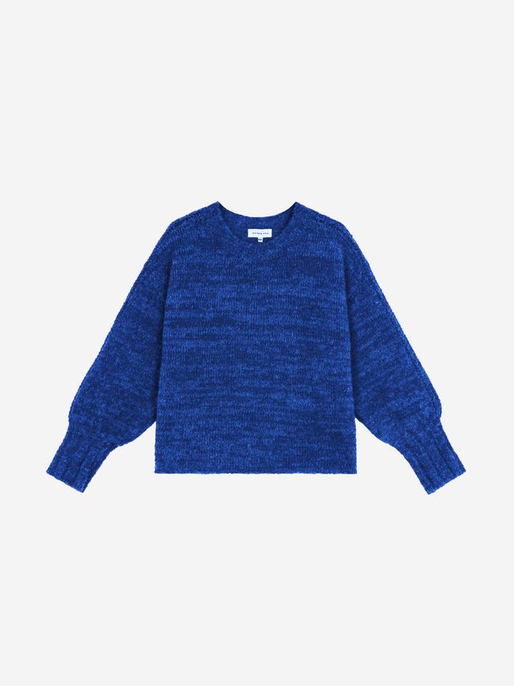 ROYAL BLUE SWEATER for wholesale by Maison Anje