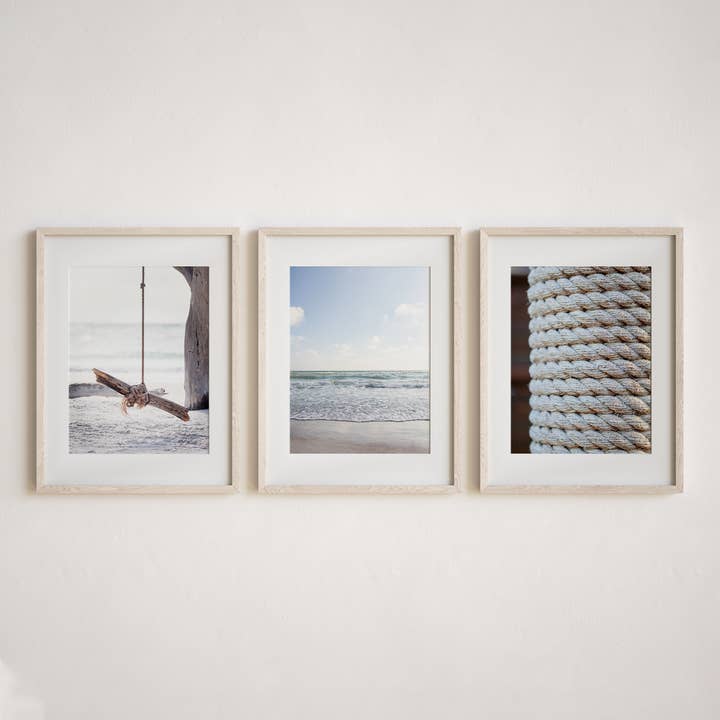 Nautical Scenes | Art Prints Set of 3 for wholesale by Lisa Russo Fine Art