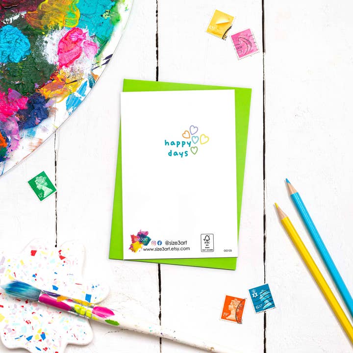 size3art – wholesale Baby card – Adoption Greeting Card / New Baby Greeting Card